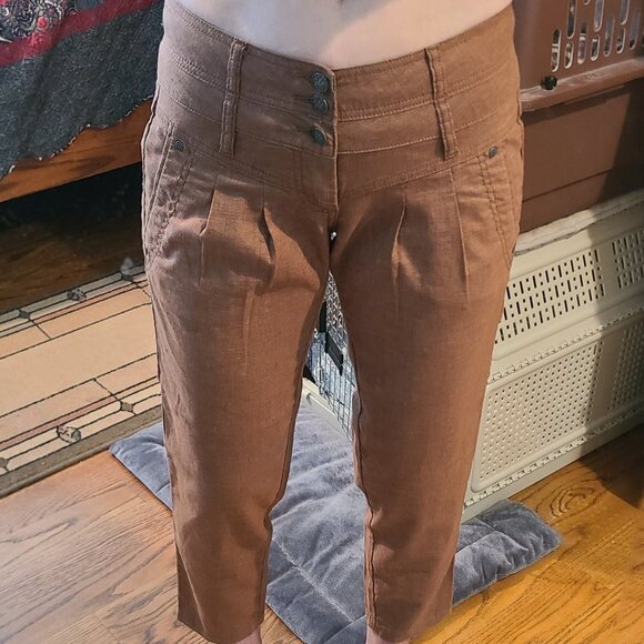 Prana Copper-Brown Women's Capris, Size 4, Excellent Condition - Picture 9 of 9